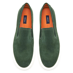 25 Numara Yeşil Süet