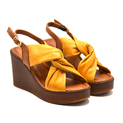 25 Numara Sarı Sandal